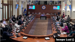 ARCHIVO - El Consejo Permanente de la OEA se reúne el miércoles 28 de agosto de 2024 para abordar la situación política de Venezuela.