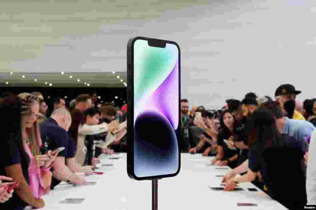 En las instalaciones de Cupertino, California, el 7 de septiembre, se presentó el 14, hasta el momento, modelo más reciente del iPhone.&nbsp;