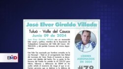 Este año, 78 líderes sociales han sido asesinados en Colombia