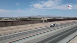 Imágenes de la frontera desde un dron