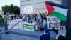 FILE - Pro-Palestinian protesters demonstrate at the University of Sydney against the Israel-Hamas war, April 24, 2024. 