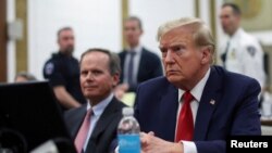 ARCHIVO - El expresidente de Estados Unidos, Donald Trump, deberá comparecer este martes ante la Corte de Apelaciones del Distrito de Columbia sobre acusación penal por intentar alterar resultados electorales de presidenciales de 2020 que perdió ante Joe Biden.