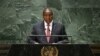 Le président de la République centrafricaine, Faustin-Archange Touadera, à la 78e Assemblée générale de l'ONU, le 21 septembre 2023.
