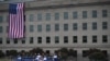 El secretario de Defensa de EEUU, Lloyd Austin, habla en la ceremonia de recordación de los caídos el el ataque terrorista del 11 de septiembre de 2001 ante el Pentágono el 11 de septiembre de 2023.