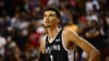 Victor Wembanyama lors d'un match de la Ligue d'été de la NBA entre San Antonio et Portland, Las Vegas, Nevada, le 9 juillet 2023.