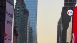 Habitantes y turistas disfrutaron el Manhattanhenge en Nueva York