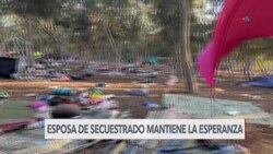 Esposa de secuestrado por Hamás mantiene la esperanza