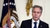 FILE - U.S. Secretary of State Antony Blinken speaks at the White House in Washington, on June 13, 2023.