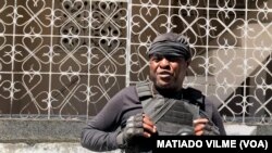 Jimmy Cherizier, líder de la pandilla G9 ‘Family and Allies’, una de las bandas delincuenciales que azotan a Haití. [Foto: Matiado Vilme, VOA Creole]