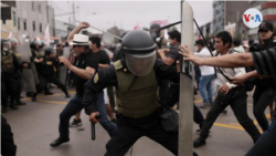 Protestas en Perú el 8 de diciembre de 2022. [Foto: Rodrigo Chillitupa]