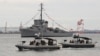 A Philippine Navy special operations group on board speed boats patrols off Subic Bay, facing the South China Sea, August 6, 2013.