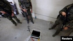 EN FOTOS | Encuentran túnel de contrabando que une México y EEUU