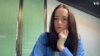 La editora jefe de Kyiv Independent, Olga Rudenko, se ve en esta imagen sin fecha. (Captura de pantalla de VOA)
