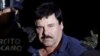 Foto de "El Chapo" Guzmán cuando fue recapturado en México el 8 de enero de 2016.