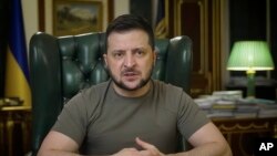 Archivo- El presidente de Ucrania, Volodymyr Zelenskyy se dirigió el martes 5 de abril del 2022 al Consejo de Seguridad de la ONU.