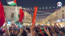 En Doha celebran el paso de Marruecos a los cuartos de final del mundial