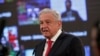 ARCHIVO: El presidente de México, Andrés Manuel López Obrador, habla durante una cumbre virtual del clima el 22 de abril de 2021.