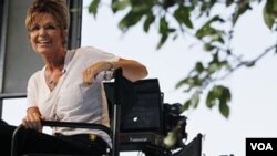 La ex gobernadora de Alaska Sarah Palin volvió a dejar abierta la posibilidad de postularse.