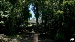 Vista del sitio arqueológico maya de Yaxchilán en el estado de Chiapas, México, 9 de julio de 2022.