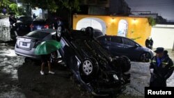 En fotos: Bonnie deja destrozos en El Salvador al atravezar Centroamérica