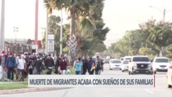 Muerte de migrantes acaba con sueños de familias hondureñas