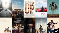 Las 10 películas nominadas para los premios Oscar 2022.