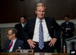 Senador demócrata por Florida, Bill Nelson.