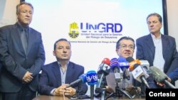 El Ministro de Salud de Colombia, Fernando Ruiz Gómez, confirmó el primer caso de coronavirus en su país. Foto: Ministerio de Salud Colombia.