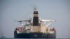 El superpetrolero iraní Grace 1, fondeado en territorio de Gibraltar en agosto de 2015, tras una operación de EE.UU. en sanción a operaciones comerciales de Irán.