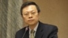台湾陆委会主委王郁琦3月20日在立法院（美国之音申华拍摄）