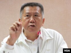 台湾执政党国民党立委杨应雄(美国之音张永泰拍摄)