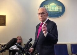 Larry Kudlow, asesor económico de la Casa Blanca.