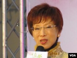 台湾立法院副院长 洪秀柱(美国之音张永泰拍摄)