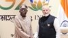 Le président nigérian Bola Ahmed Tinubu et le Premier ministre indien Narendra Modi.
