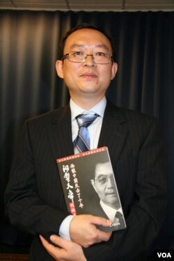 作家余杰 (美国之音记者 钟辰芳拍摄)