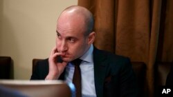 El asesor sénior de la Casa Blanca, Stephen Miller