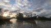 (แฟ้มภาพ) เรือในท่าที่เมืองซิตตเว รัฐยะไข่ เมียนมา (ที่มา: AP)