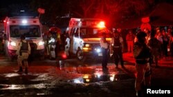 La estructura del escenario colapsó en un evento de campaña del partido Movimiento Ciudadano, en San Pedro Garza García la noche del miércoles 22 de mayo.