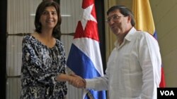 La ministra de Relaciones Exteriores de Colombia entregó un balance donde habló de su reciente visita a Cuba.
