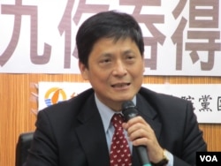 台湾在野党台联党立委赖振昌(美国之音张永泰 拍摄)