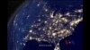 2012年太空捕捉到的地球夜空景色