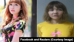 Đoàn Thị Hương, nghi phạm người Việt trong vụ ám sát ông Kim Jong Nam tại Malaysia. 