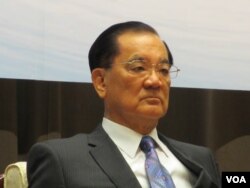 国民党荣誉主席连战(美国之音张永泰拍摄)