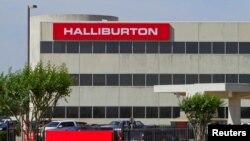 Fachada de la sede de petrolera Halliburton en Houston, Texas. (Archivo)