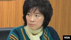 台湾在野党台联党立委周倪安(美国之音张永泰拍摄)