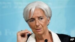 La jefa del FMI participó en un foro económico en Japón.