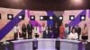 Aspirantes a presidencia México intercambian visiones y críticas en el primer debate