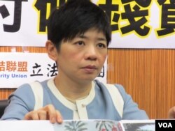 台联党立委林世嘉(美国之音张永泰拍摄)