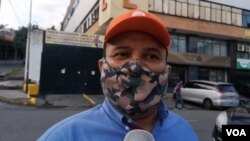 En la fotografía el periodista venezolano Roland Carreño, en conversación con la VOA el 31 de agosto de 2020]