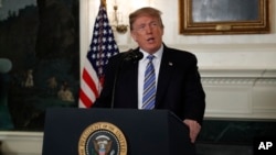 El presidente de Estados Unidos Donald Trump.